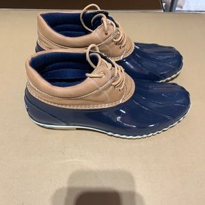 Tommy Hilfiger Navy Duck Bootie